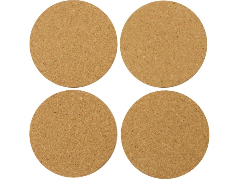 Набор костеров из пробки в хлопковом мешке Bali