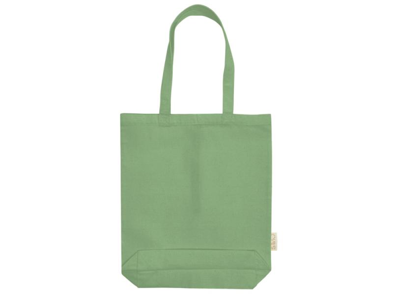 Сумка Fixy из переработанного хлопка 220 г/м2 с фиксирующей лентой