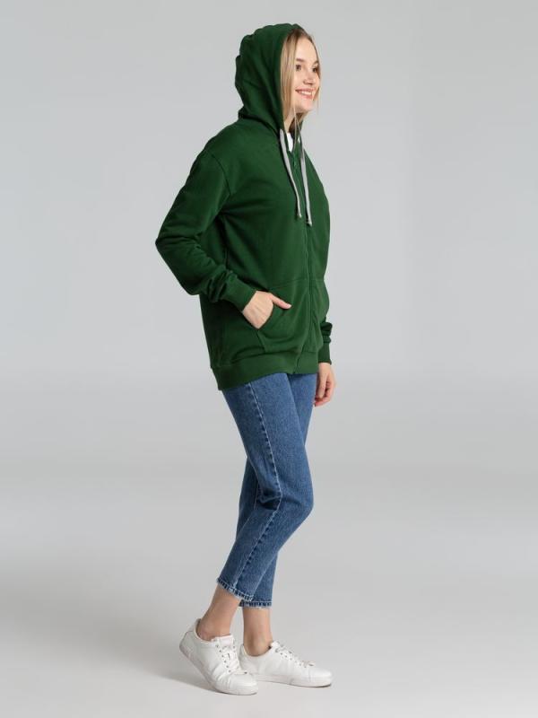 Толстовка с капюшоном на молнии Unit Siverga Heavy