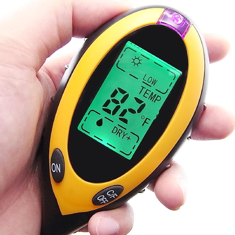 Измеритель параметров почвы (почвомер) 4в1