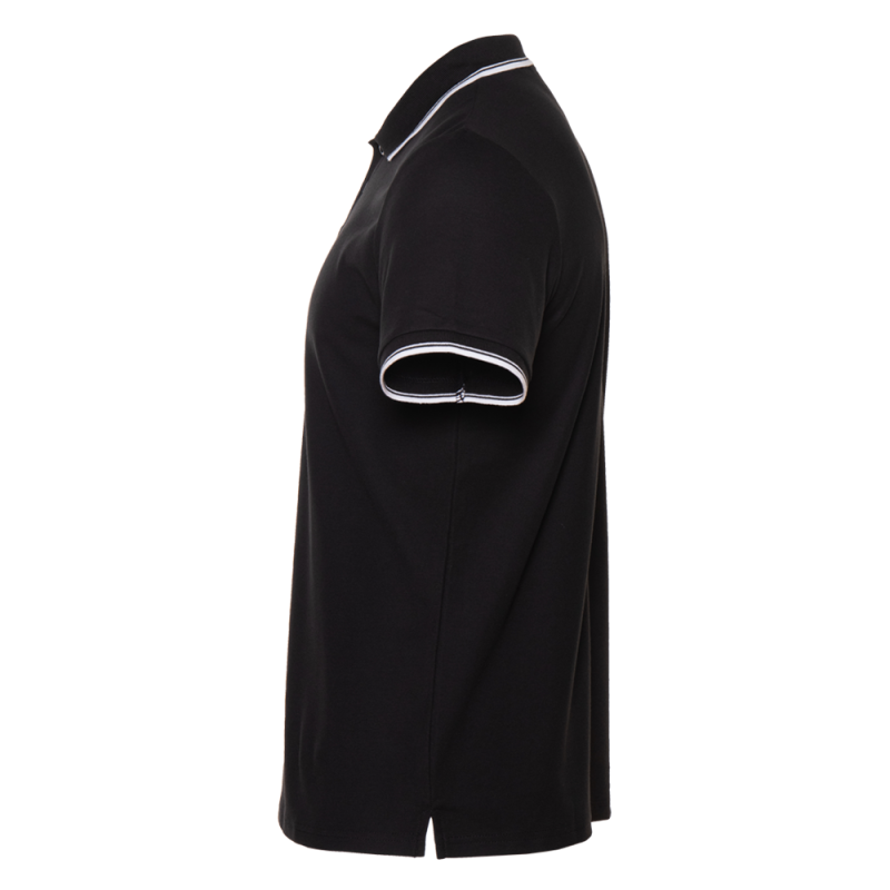 Рубашка поло мужская STAN с окантовкой хлопок/полиэстер 185