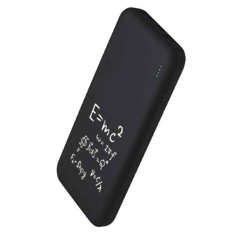 Внешний аккумулятор с подсветкой Luce 10000 mAh