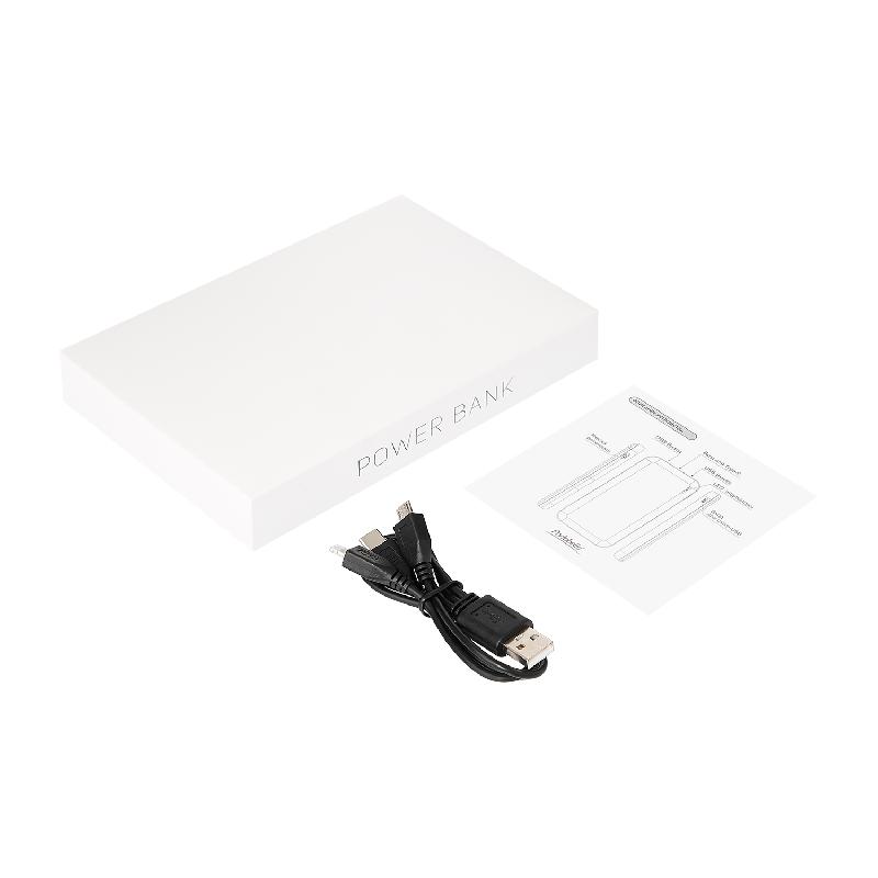 Внешний аккумулятор с подсветкой Luce 10000 mAh