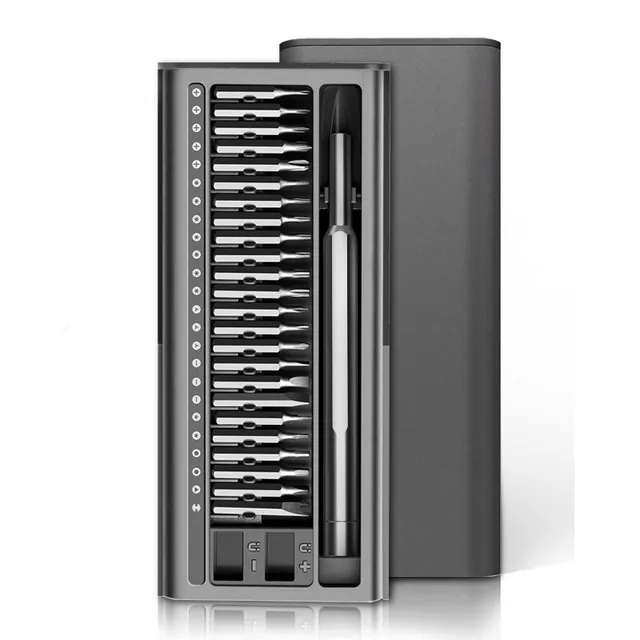 Отвертка с набором из 26 насадок Tools Workhard, в пластиковом футляре