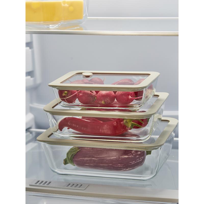 Контейнер для запекания и хранения с вакуумным эффектом vacuum glass, 1,4 л