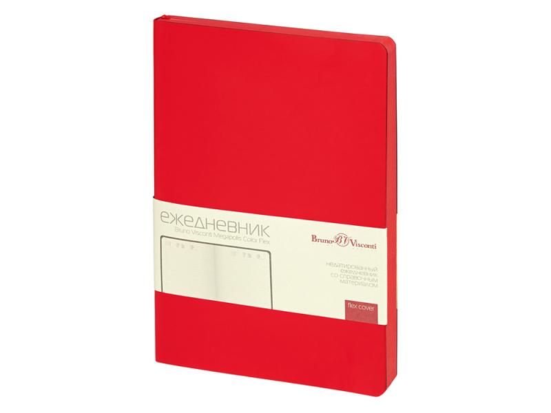 Ежедневник недатированный А5 Megapolis Color Flex New