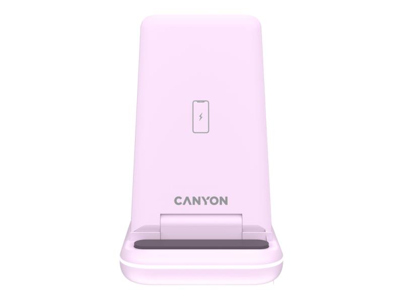 Беспроводное зарядное устройство 3-в-1 WS-304, 15 Вт