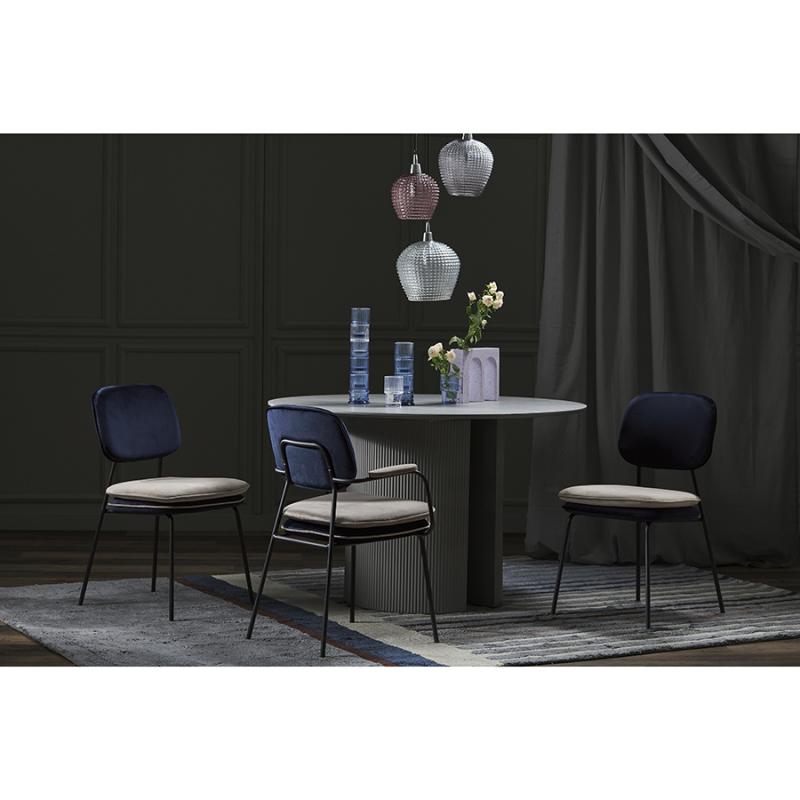 Стул с подлокотниками pea, велюр