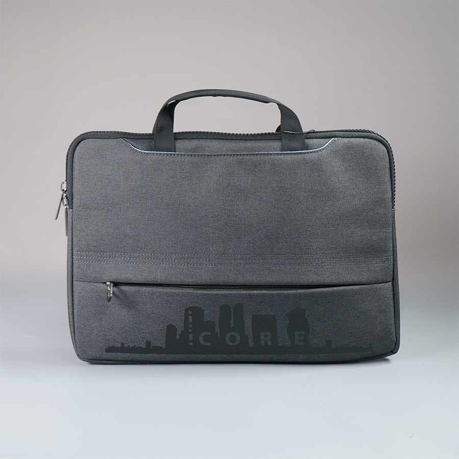 Конференц-сумка CORE, тёмно-серый, 100% полиэстер