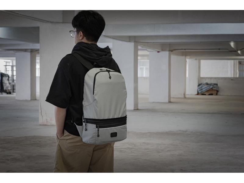 Рюкзак-трансформер 2-в-1 Athletica водостойкий с поясной сумкой из переработанного пластика