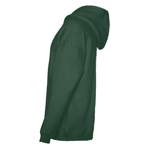 Худи унисекс STAN оверсайз футер без начёса 350, 66, Т-зелёный (130)