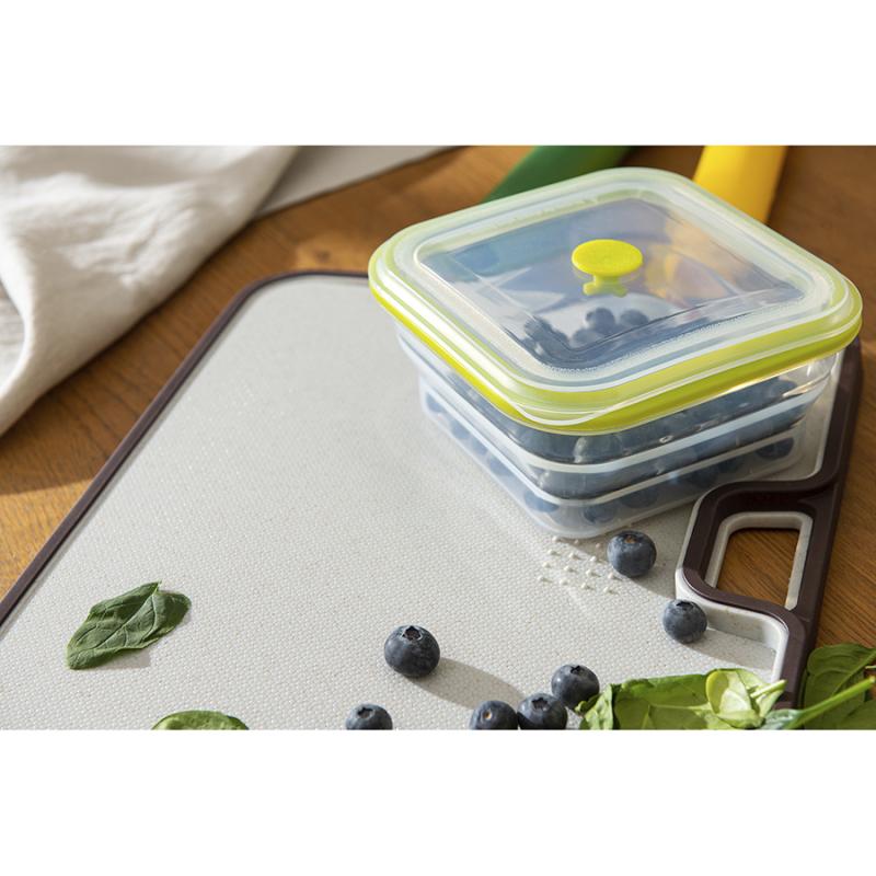 Контейнер для переноски и хранения силикон квадратный складной silikobox, 900 мл