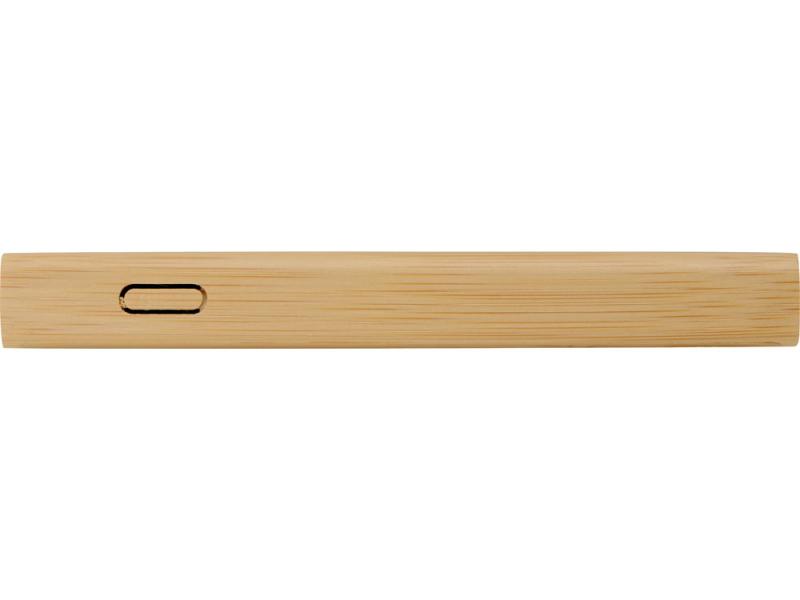 Внешний беспроводной аккумулятор из бамбука Bamboo Air, 10000 mAh
