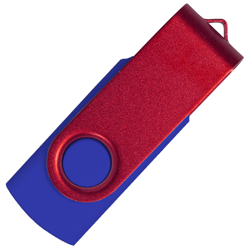 Флеш накопитель USB 2.0 Twister Сolor Mix 16GB, пластик Софт Тачметалл