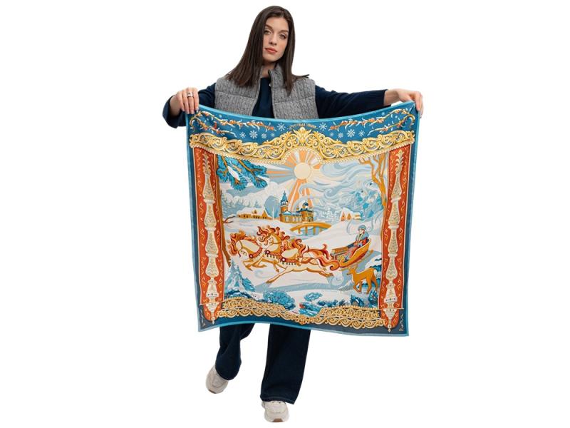 Платок Русская зима