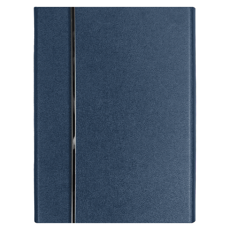 Ежедневник Alfa Bird Petrus A5, недатированный, в твердой обложке еталлическим элементом