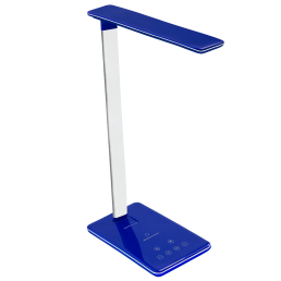 Настольная лампа c беспроводной зарядкой Люмос Ультрамарин (Lumos Ultramarine)