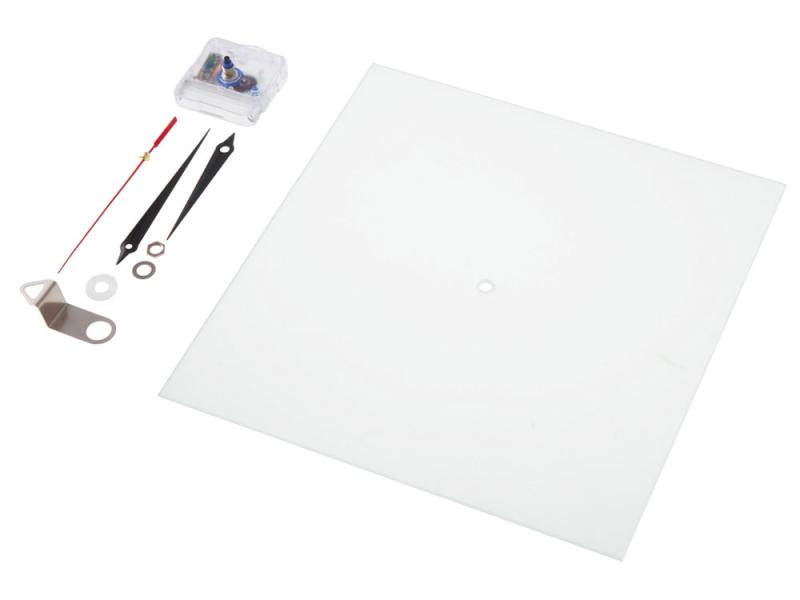 Часы настенные стеклянные Nile