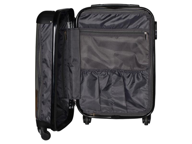 Чемодан прозрачный Visit  со сменной вставкой