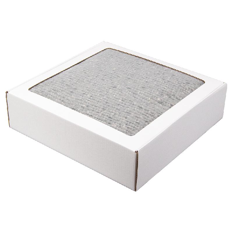 Плед акриловый Super Soft Care размер 120*160 см, плотность 550грм2, в подарочной белой крафтовой коробке с окошком