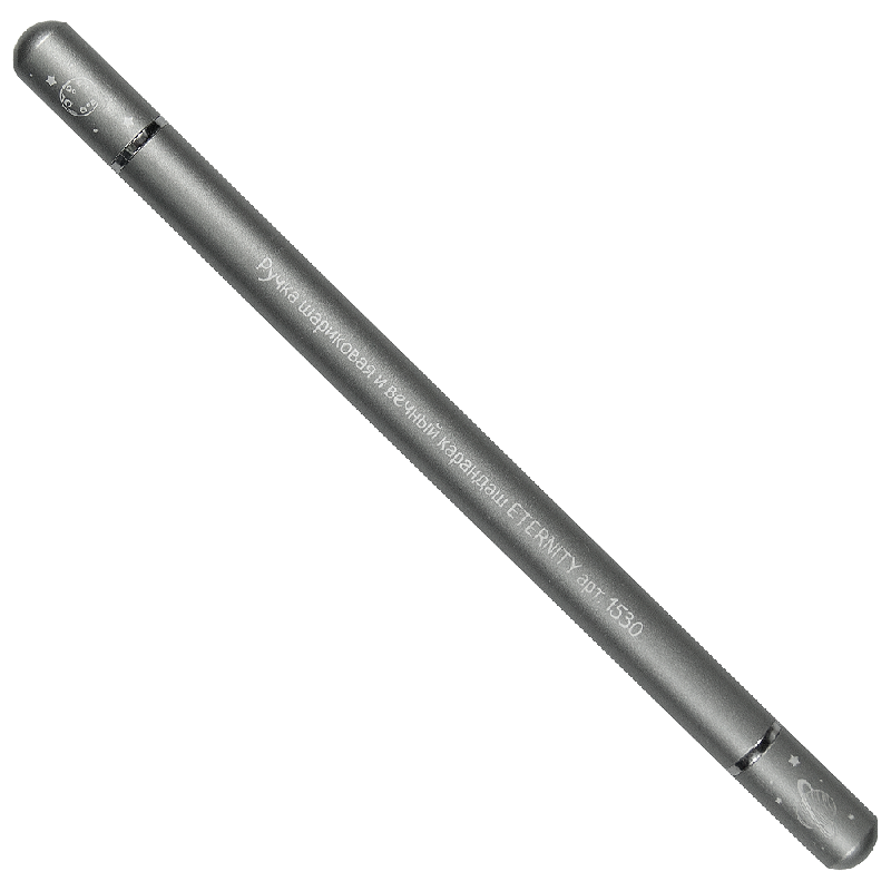 Ручка шариковая и вечный карандаш ETERNITY Print Sample, металлическая, матовая