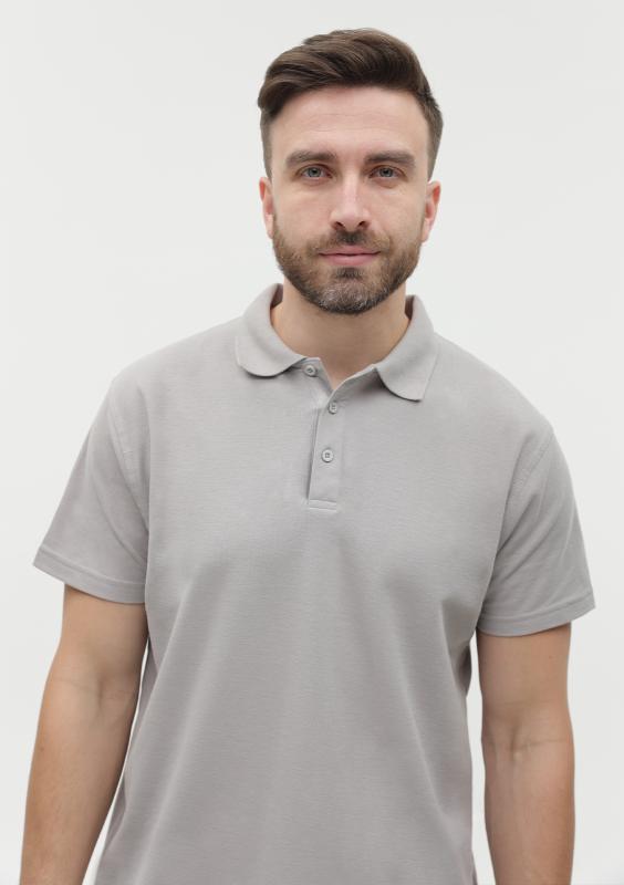 Рубашка поло мужская  STAN хлопок/полиэстер 185