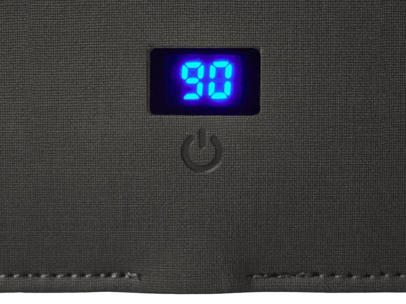 Подарочный набор Twilight: органайзер А5 с беспроводной зарядкой и металлическая шариковая ручка со светящимся логотипом