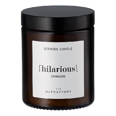 Свеча ароматическая the olphactory, hilarious, cannabis, 30 ч