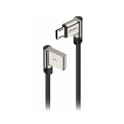 Кабель Partner USB 2.0 - Micro USB угловой