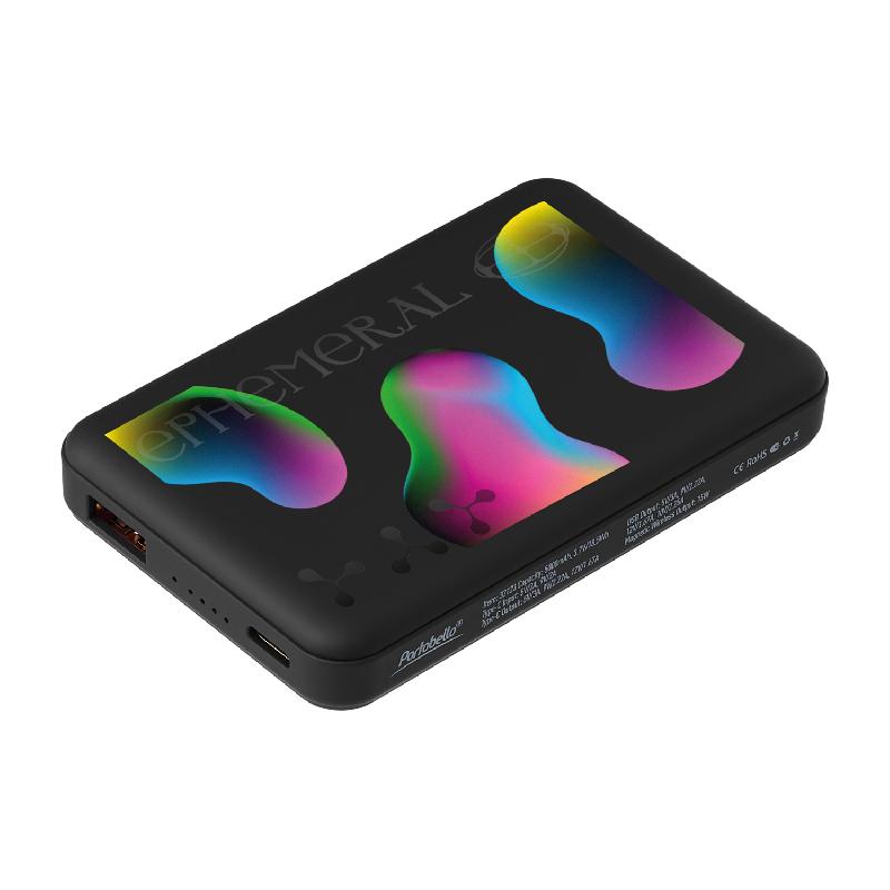 Внешний аккумулятор Largo PD 5000mAh с функцией беспроводной зарядки 15W