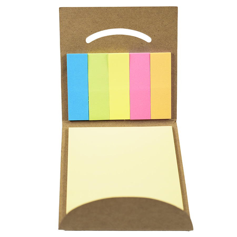 Набор стикеров с клеевым краем UNITY, 6 цв по 25шт, бежевый, бумага