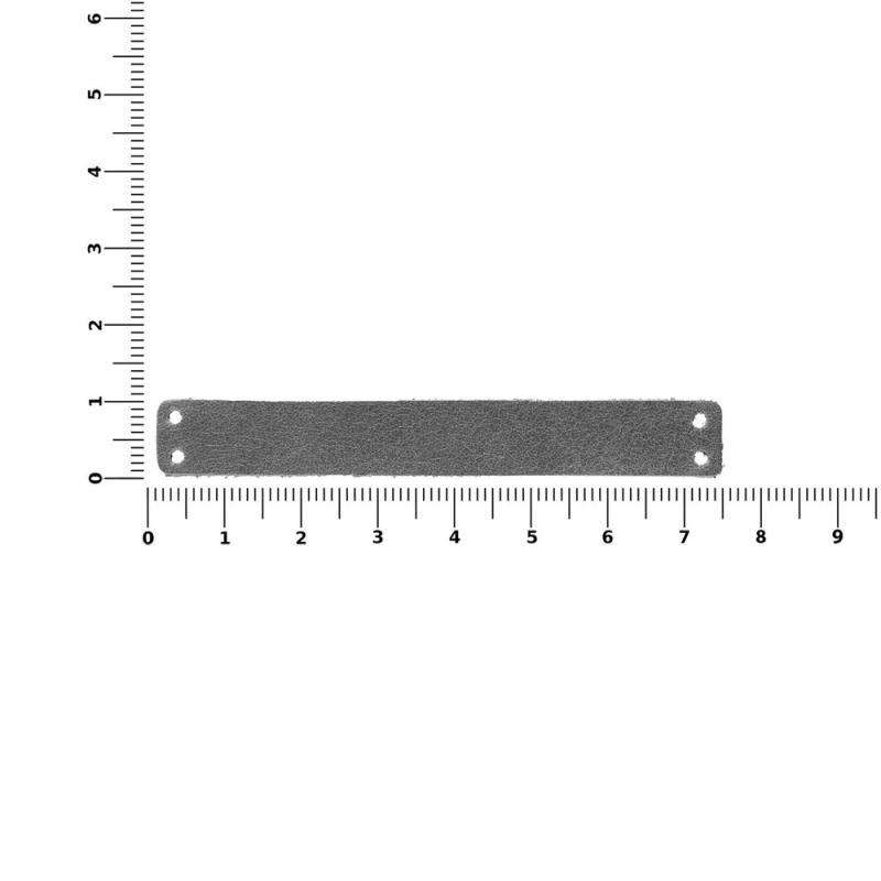 Лейбл кожаный Gimel, S