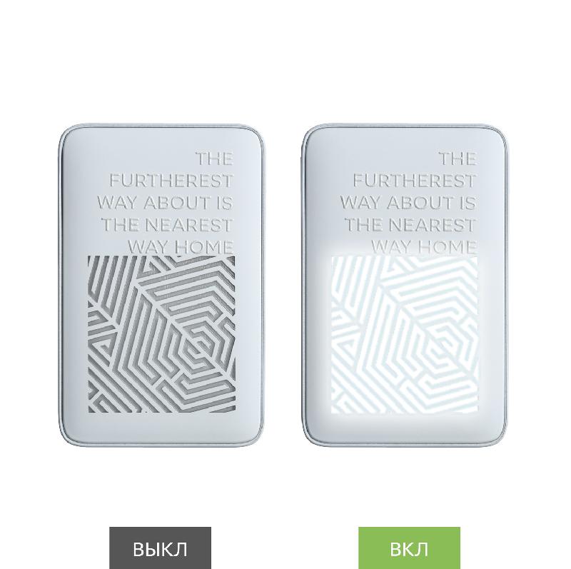 Внешний аккумулятор с подсветкой Ancor 5000 mAh