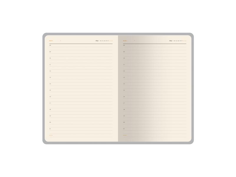 Ежедневник недатированный А5 Boston