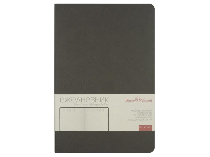 Ежедневник недатированный А5 Megapolis Velvet Flex