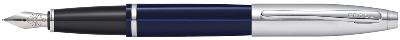 Перьевая ручка Cross Calais Blue Lacquer