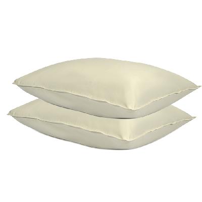 Набор из двух наволочек из сатина  с брашингэффектом из коллекции essential, 50х70 см