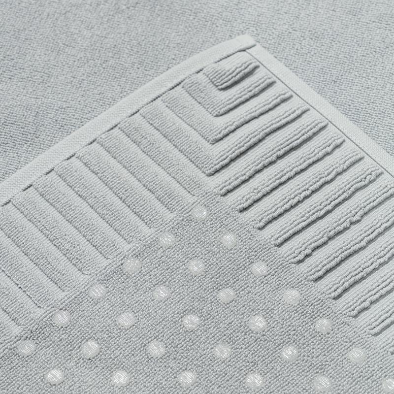 Коврик для ванной с фактурным бортиком  из коллекции essential, 50x80 см