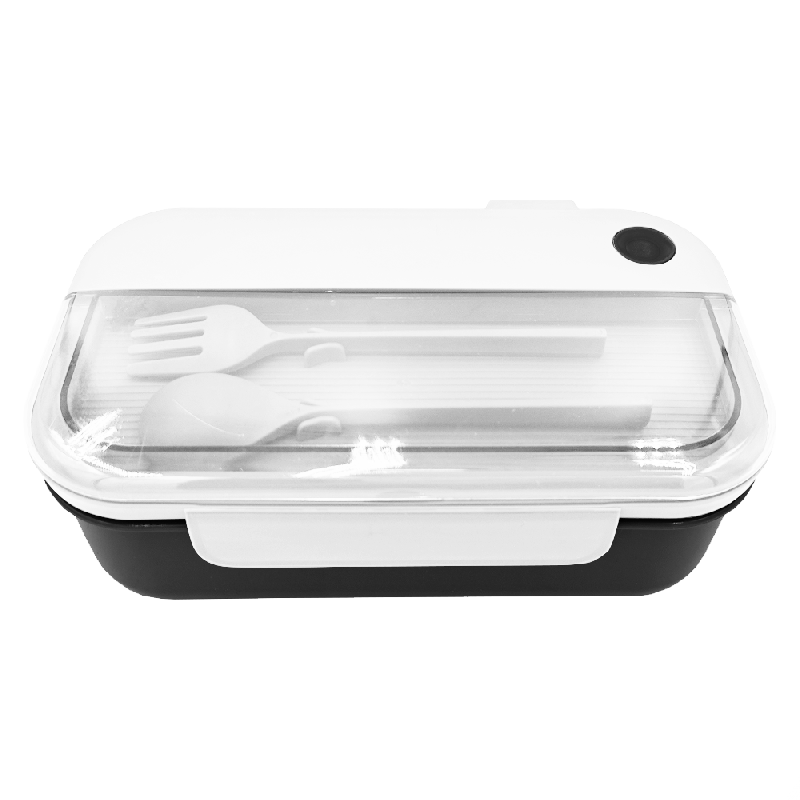 Герметичный контейнер для еды (ланч бокс)  BON VOYAGE Print Sample  Стройтрест , пластиковый, бело-, 1100 мл.