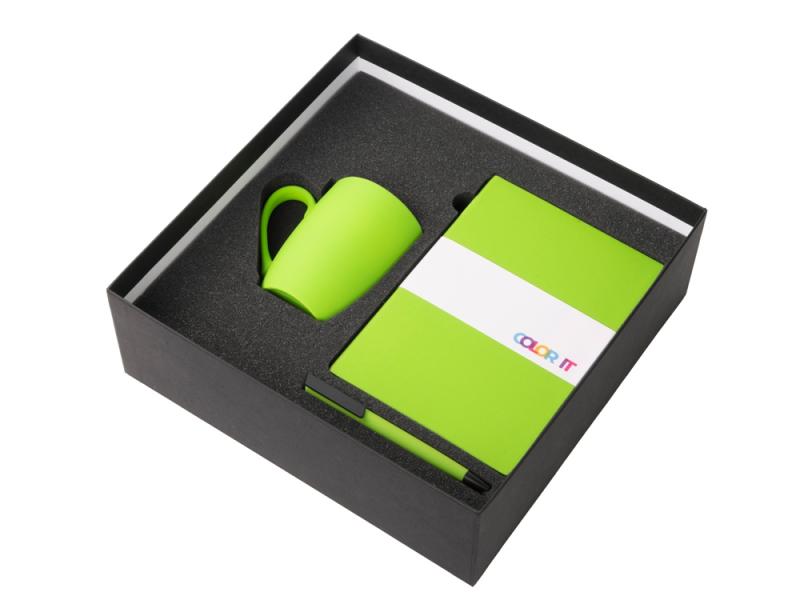 Подарочный набор COLOR IT c блокнотом, ручкой и кружкой