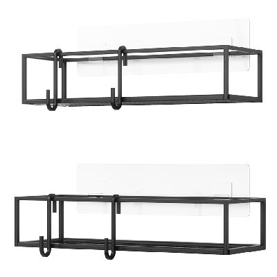 Набор из 2х полок для ванной cubiko