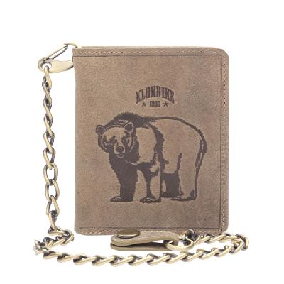 Бумажник KLONDIKE «Wayne Bear», 10,5 х 12,5 см