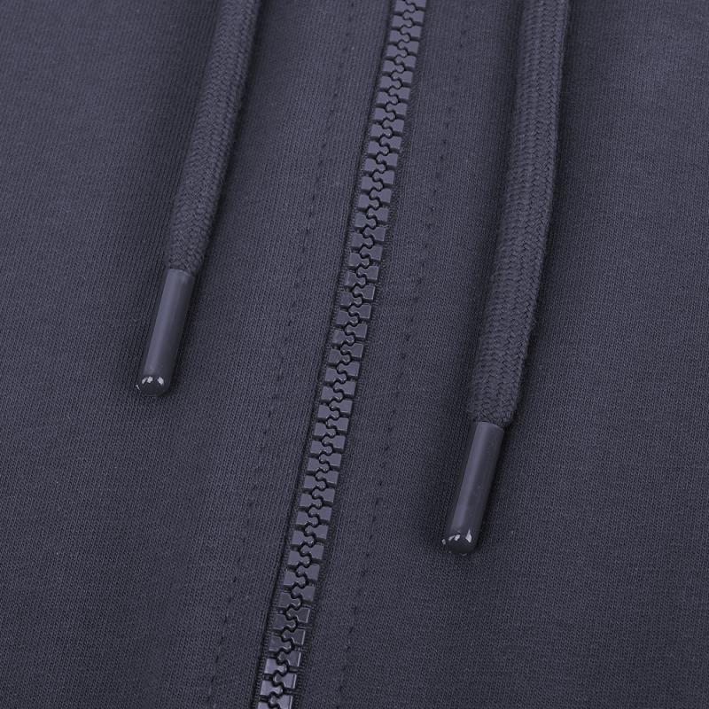 Толстовка STAN оверсайз на молнии с капюшоном футер без начёса 240, 99, Графит (101)