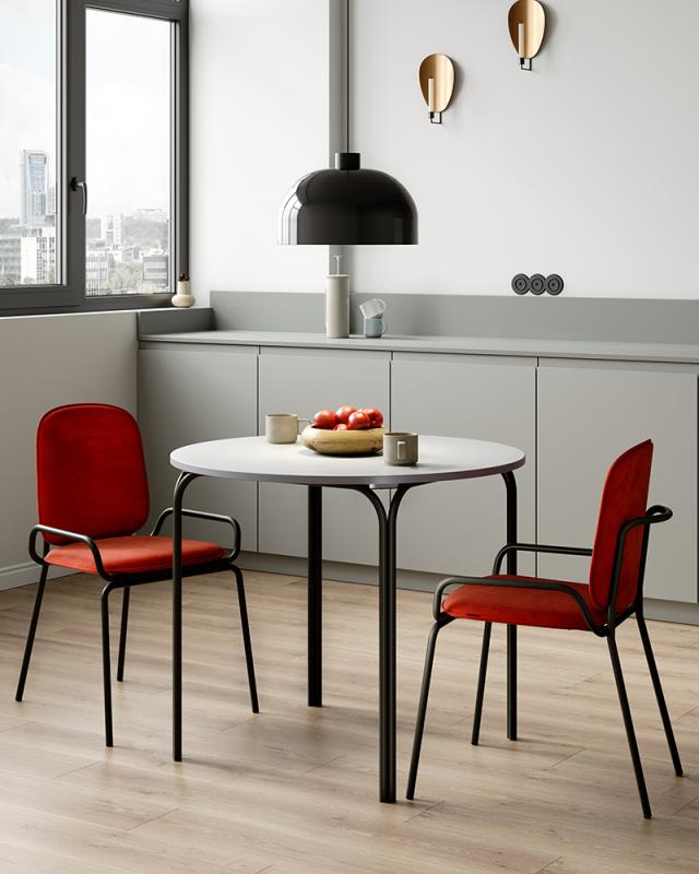 Стол обеденный ror, D90 см