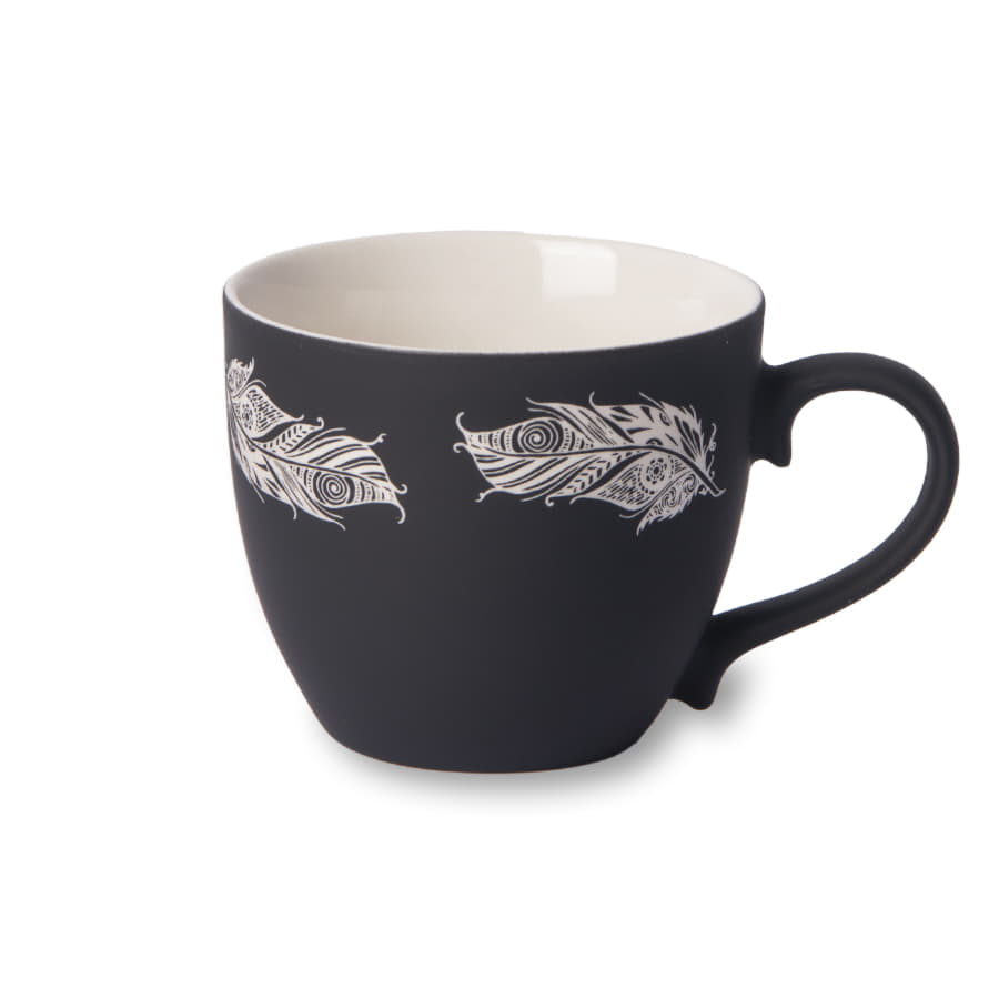 Чайная пара TENDER, 250 мл, красный, фарфор, прорезиненное покрытие