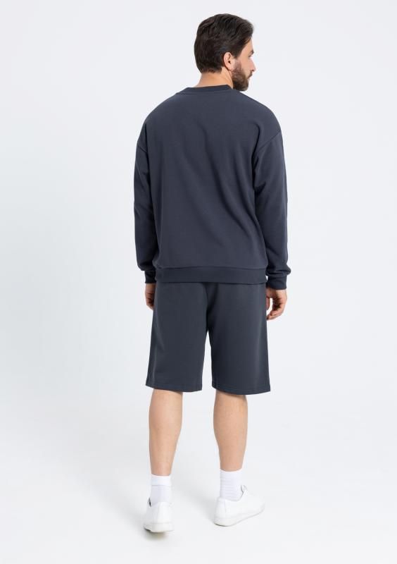 Свитшот унисекс STAN футер без начёса, 350, 96, Графит (101)