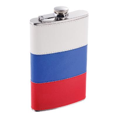 Фляга SQuire 0,27 л, искусственная кожа