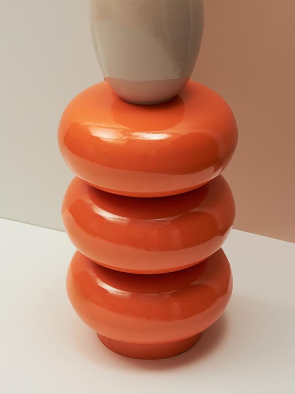 Табуретстолик swell, D33 см, апельсин цедра