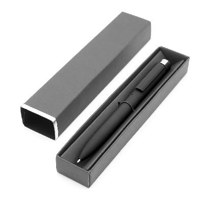 Ручка Espada в коробке Cradle чёрной с серебристым, чёрная