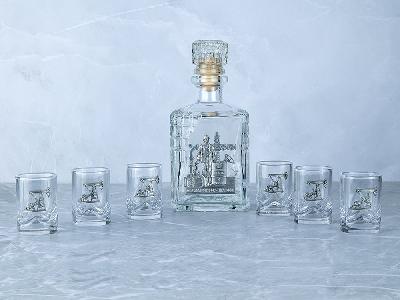 Набор со штофом Нефтяной